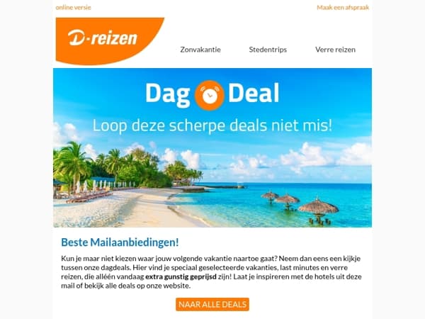 Nú online! 🚀 Top aanbiedingen met onze dagdeals