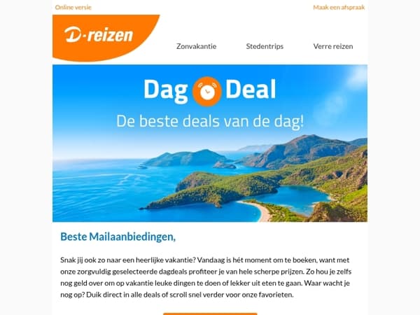 Grijp je kans: betaalbare zonvakanties!