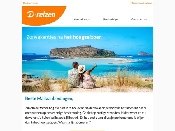 Waar ga jij nazomeren?