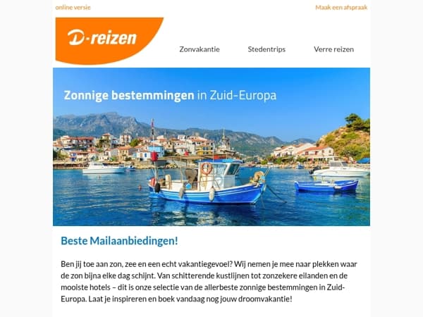 De zon roept: ontdek de warmste bestemmingen