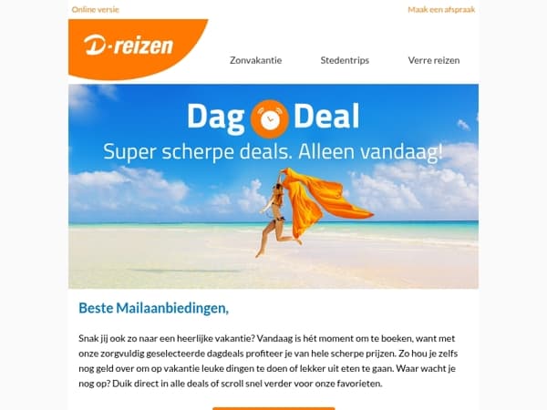 Grijp je kans: betaalbare zonvakanties!