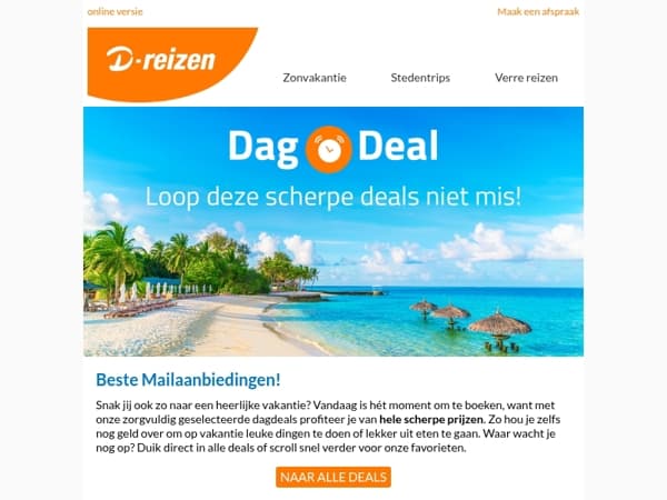 Grijp je kans: betaalbare zonvakanties!