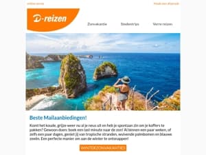 De beste last minutes ☀️