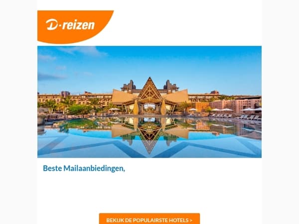 Alle D-reizen favorieten van 2025 op een rij