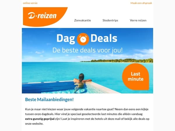 Last Minutes! 🚀 Top aanbiedingen met onze dagdeals