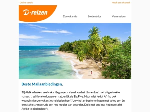 Ontdek het prachtige Afrika met ons!