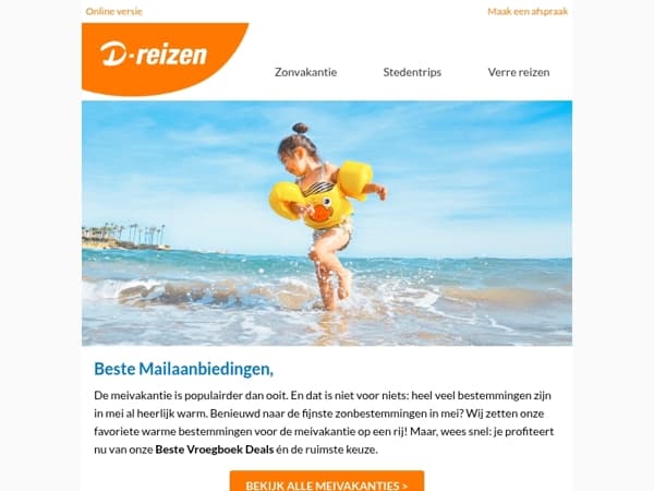 Warme bestemming in mei? Hier moet je zijn! 🌡️