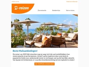 Top hotels voor de zomervakantie