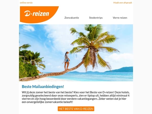 Het Beste van D-reizen voor zomer 2025