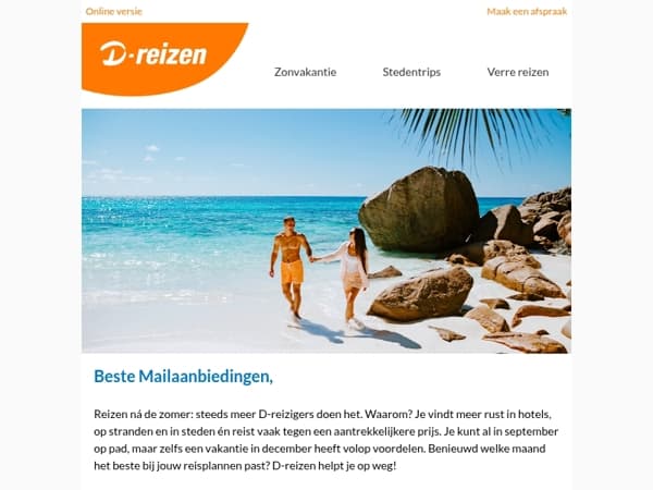 Dit is waarom reizen na de zomer zo aantrekkelijk is ☀️⛱️