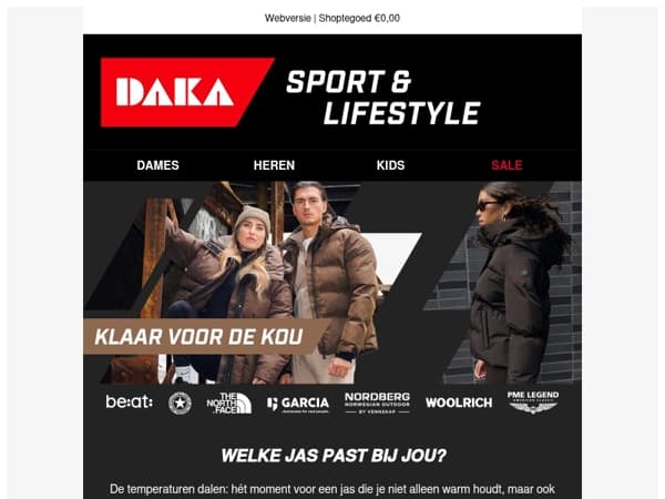 Zoveel merken, zoveel stijlen. Ontdek onze nieuwe jassencollectie🧥