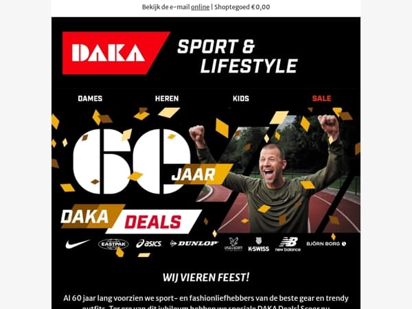 DAKA bestaat 60 jaar 🎉 | Ontdek onze DAKA Deals