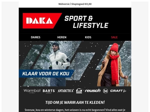 Klaar om warm en comfortabel de kou te trotseren? ❄️