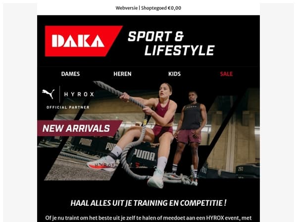 De nieuwe PUMA x HYROX collectie is binnen!