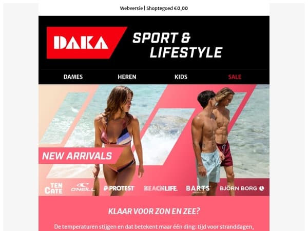 Duik in de nieuwe bad & beach collectie!