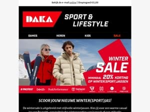 Nieuwe jassen toegevoegd in de Wintersale! | Tot 50% korting