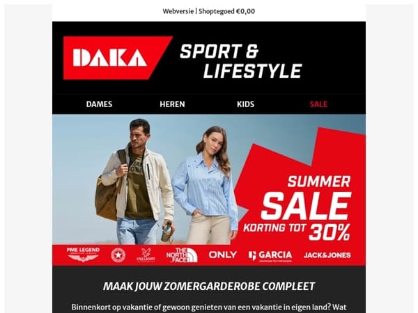 Ready for summer? Shop jouw vakantielook nu met extra korting! ☀️