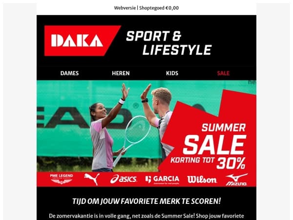 Jouw favoriete merken nu in de Summer Sale ☀️ | Shop met kortingen tot 30%