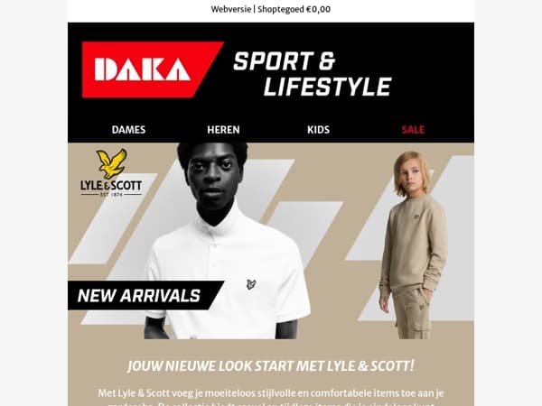 Ontdek de nieuwe collectie van Lyle & Scott | Stoer, comfortabel en veelzijdig