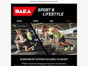 Nieuw binnen: PUMA x HYROX | Train. Presteer. Win!