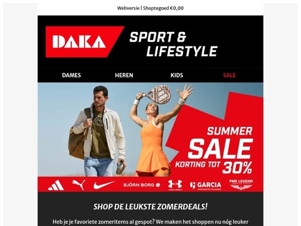 10% extra korting op de Summer Sale! ☀️