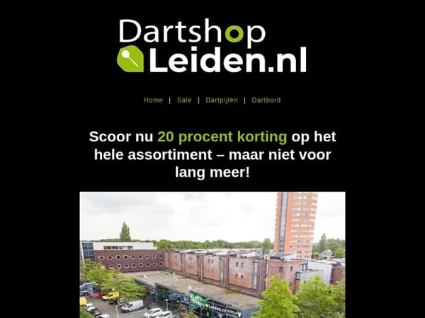 Laatste kans om te profiteren van 20% korting
