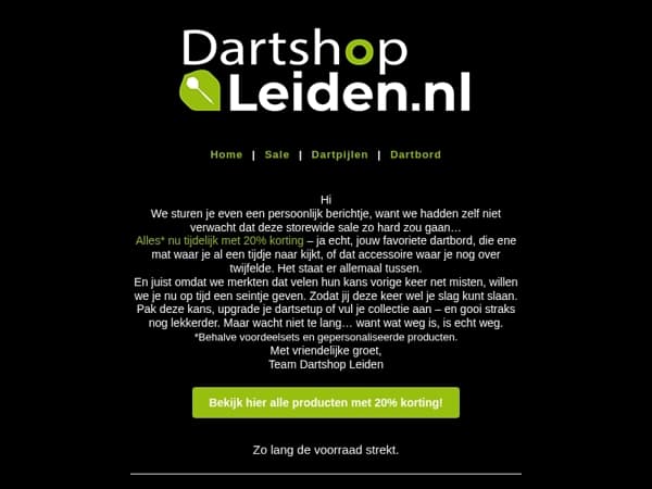 Oeps… deze sale gaat véél harder dan verwacht 😳