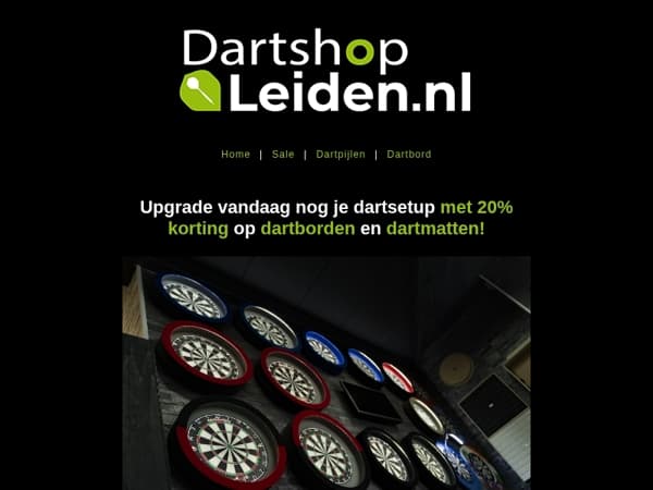 Tijd voor een stevige upgrade van je dartsetup? 🎯