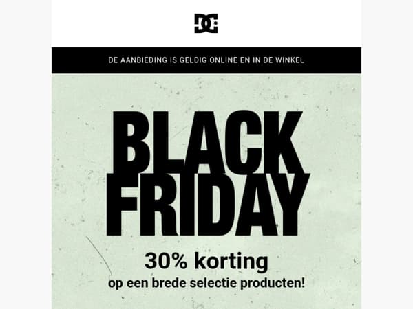 Laatste kans om te profiteren van Black Friday! 📢