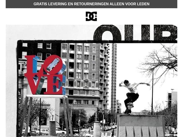 Nogmaals bedankt voor je aanmelding bij DC