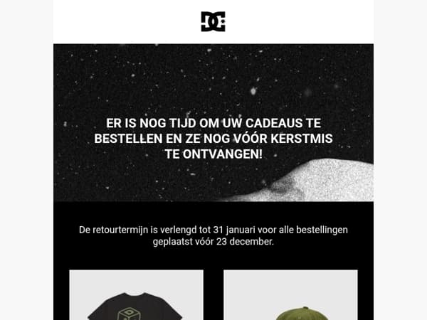 Er is nog tijd om je cadeaus te bestellen en ze vóór Kerst te laten bezorgen! 🎁