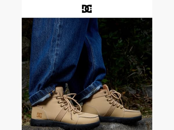 Trotseer de winter met de DC Woodland Boots