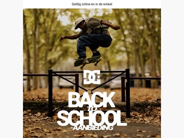 €30 korting vanaf €150 op de nieuwe collectie: de Back To School-actie begint nu!