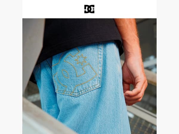 DC Denim: elke fit, gemaakt om lang mee te gaan.