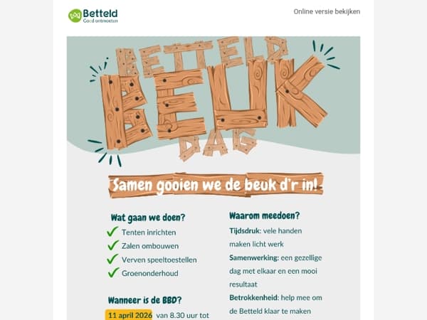 11 april Betteld Beuk Dag