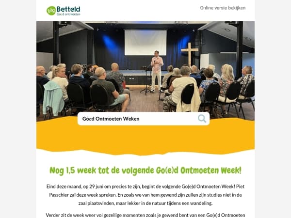 Go(e)d Ontmoeten Weken op de Betteld Zelhem