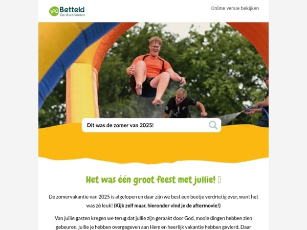 Dit was de zomer van 2025! 🫶🏼