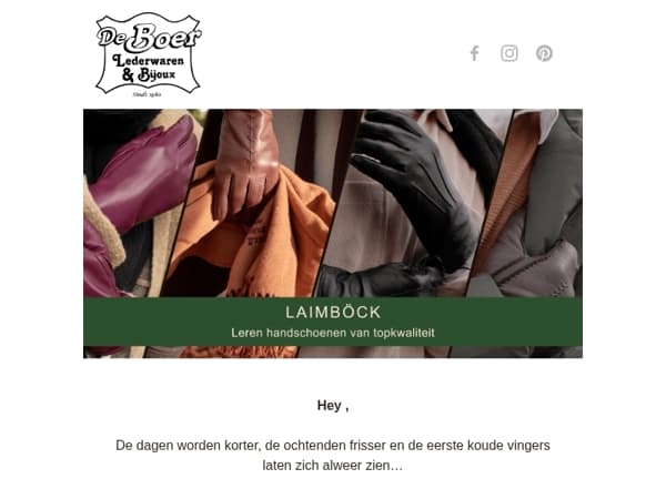 Laimböck: jouw wintermust-have!