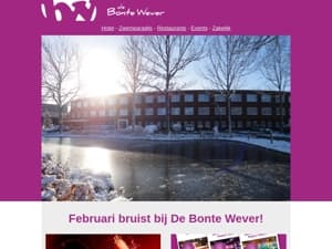 Bij De Bonte Wever is er altijd iets te beleven