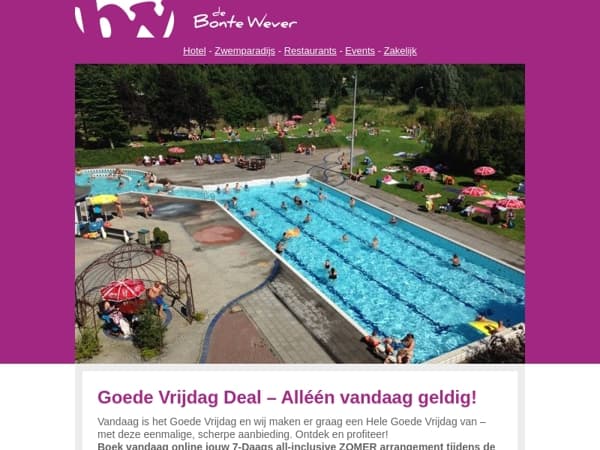 🌼 Goede Vrijdag, Goede Deal!
