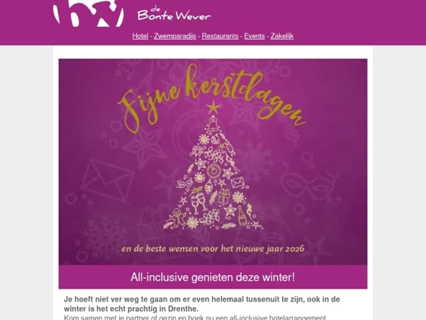 Fijne feestdagen en een gelukkig nieuwjaar! 🎄💫