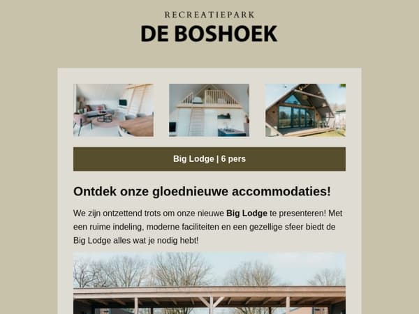Onze Nieuwe Accommodaties Wachten Op Je!