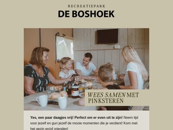 Laat het pinksterweekend schitteren! ✨