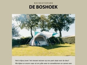 Opening van het Seizoen ⛺️