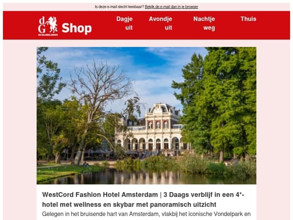 Verblijf in hartje Amsterdam in een trendy hotel