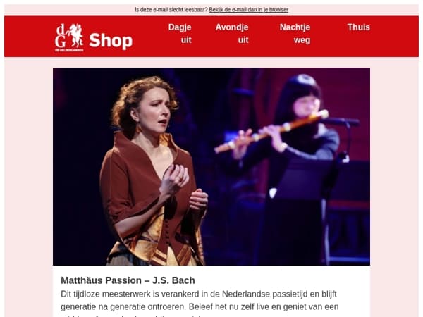 Geniet van Bachs meesterwerk