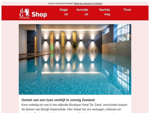 Geniet van een luxe verblijf in zonnig Zeeland