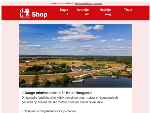 Verblijf op het mooiste plekje langs de Maas