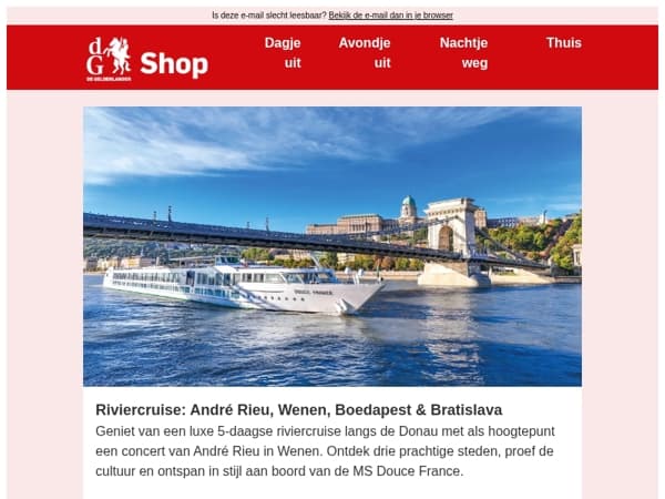 Luxe riviercruise langs de Donau