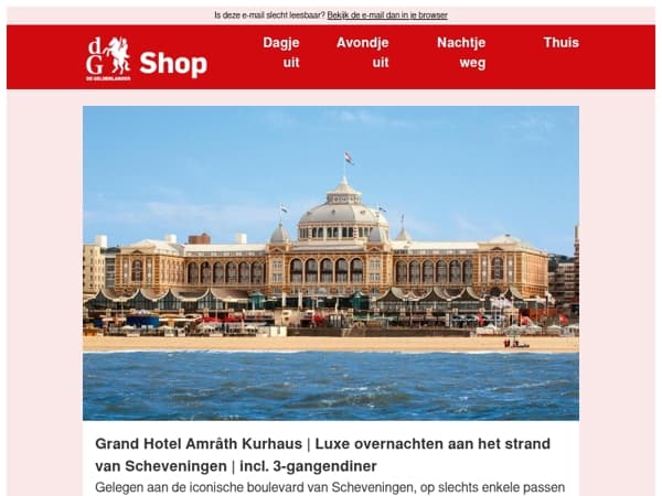 Ontdek de luxe van Hotel Amrâth Kurhaus